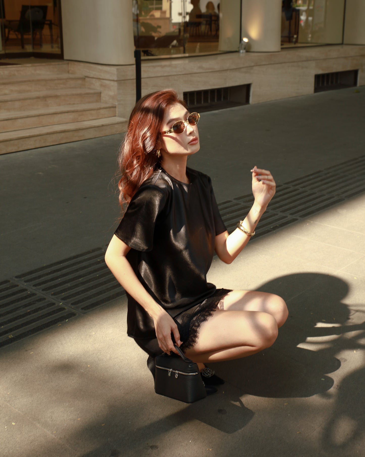 LOU LOU | Basic Silk Top