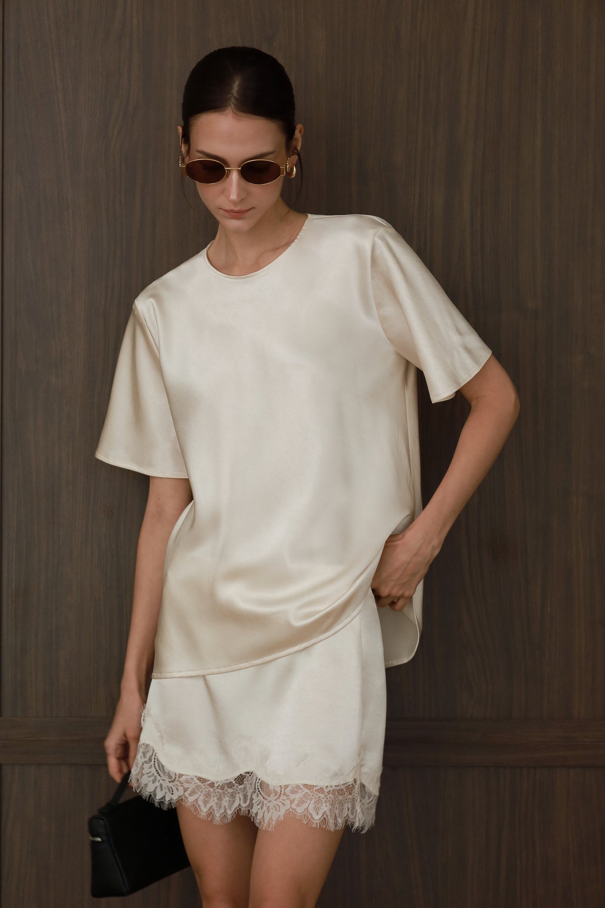LOU LOU | Basic Silk Top