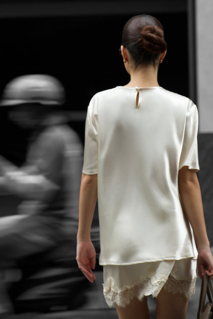 LOU LOU | Basic Silk Top