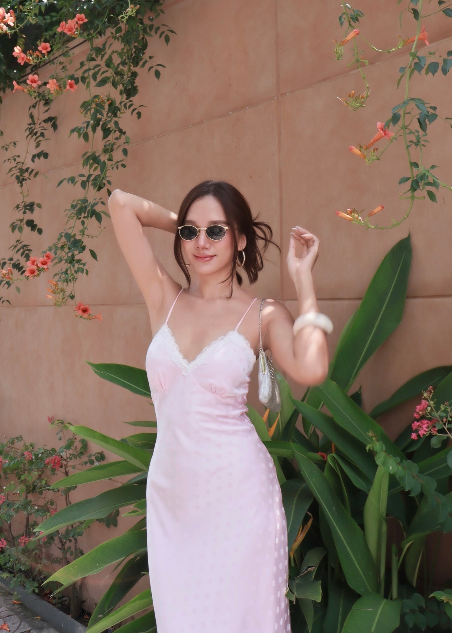 LILIYA | Feminine Polka Dots Dress