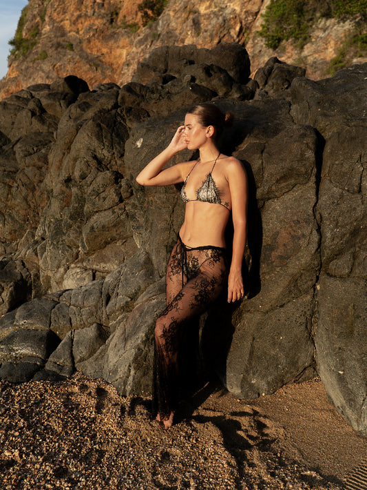 SHAPPHIRA - Lace Beach Pants